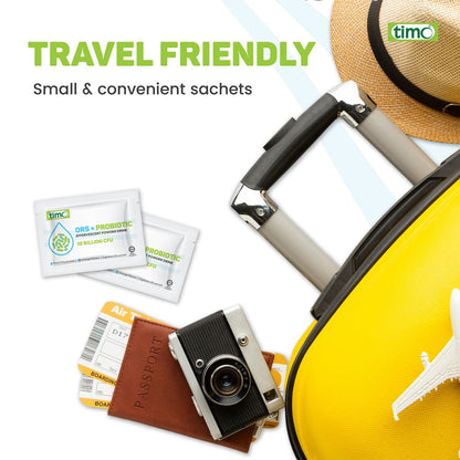 TIMO ORS+ Probiotic Effervescent Powder Drink 5g X 30 Sachets Timo