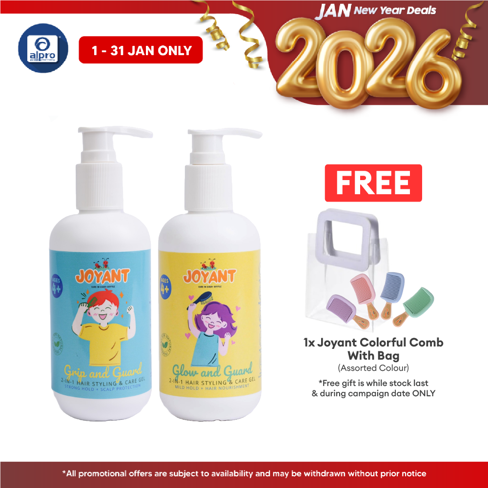 Joyant 2-In-1 Hair Styling Gel (Grip and Guard/ Glow and Guard) 240g | Promotes Healthy Hair Growth Joyant