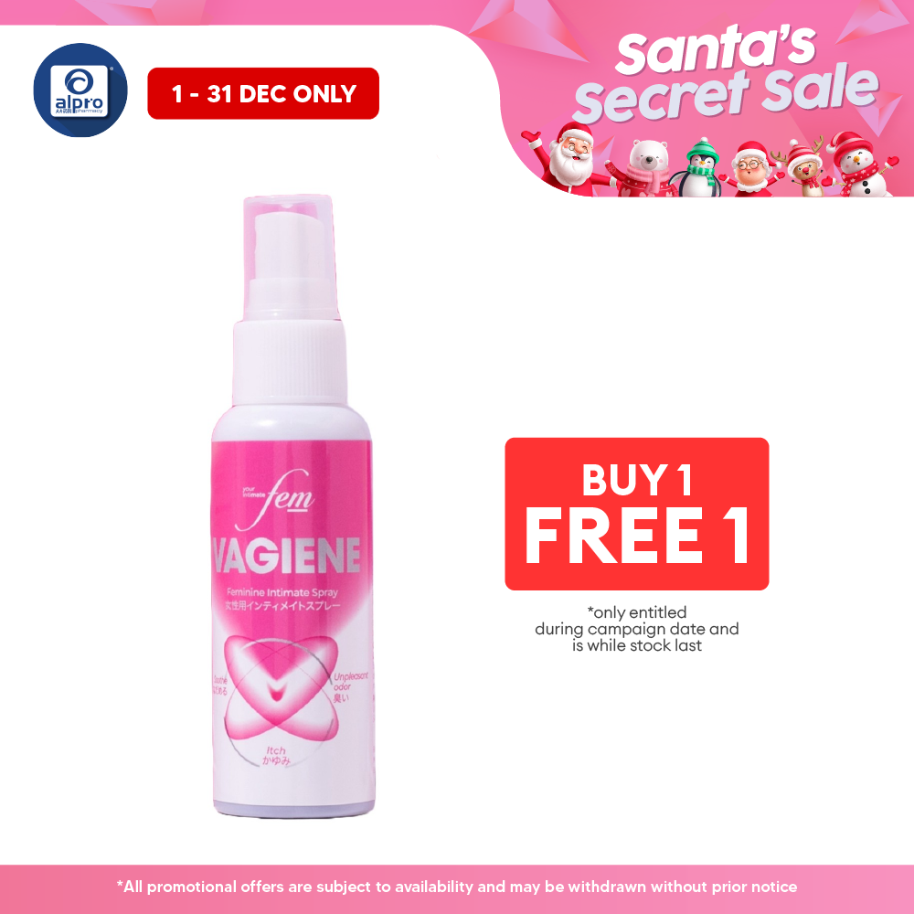 Vagiene Intimate Spray 50mL | Soothe, Relive and Refresh Alpro Pharmacy