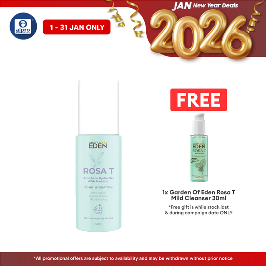 Garden Of Eden Rosa T Anti-Acne Hydra Gel  50ml | Helps Reduce Redness Garden Of Eden