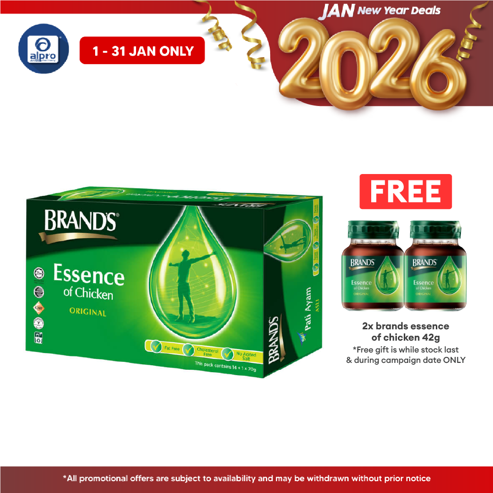 Brand's Chicken Essence 70g X 15s | Reduces Tiredness Alpro Pharmacy