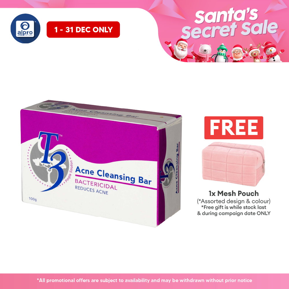 T3 Acne Cleansing Bar 100g T3
