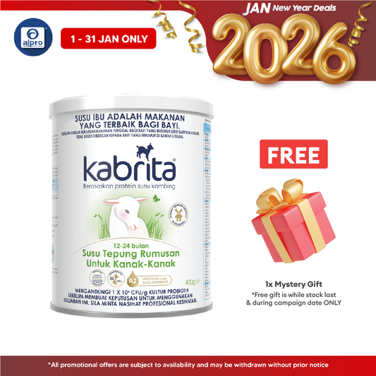 Kabrita Goat's Milk Children Formula (12-24 Months) 400g | Goat’s Milk Protein Based Formula Alpro Pharmacy