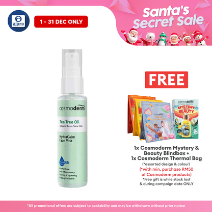 Cosmoderm Tea Tree Oil Hydracalm Face Mist 50ml Alpro Pharmacy