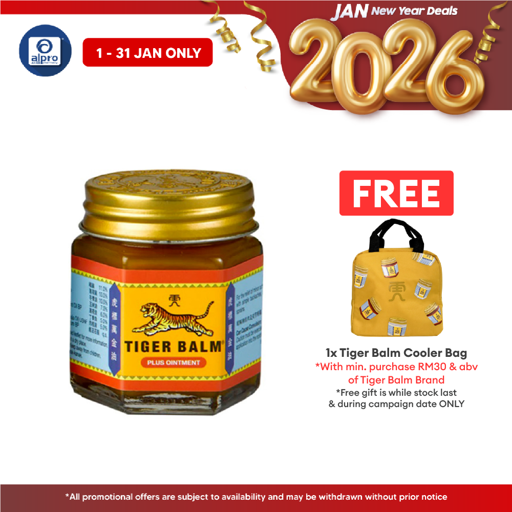 Tiger Balm Plus 30g | Muscle Pain Relief Tiger Balm