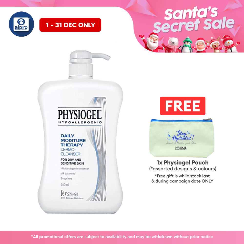 Physiogel Daily Moisture Therapy Dermo Cleanser 900ml | Soothes and Softens Alpro Pharmacy
