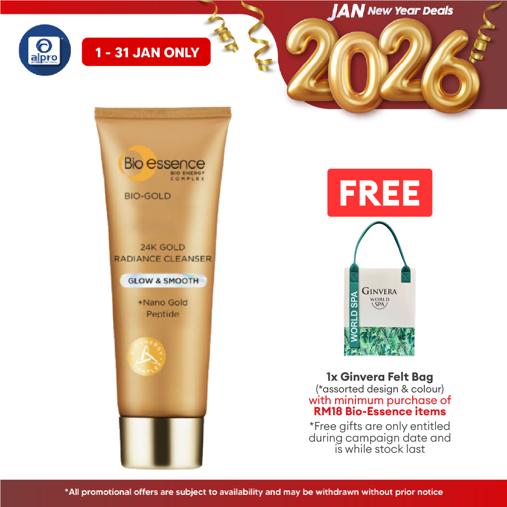 Bio-Essence Bio-Gold Radiance Cleanser 100g | Instantly Refresh and Hydrates Skin Bio essence