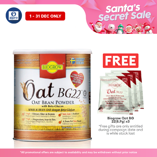Biogrow Oat BG22 480g | Lowering Cholesterol Level