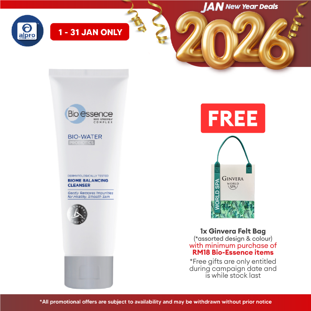 Bio Essence Bio-Water Biome Balancing Cleanser 100g | Suitable for Sensitive Skin Alpro Pharmacy