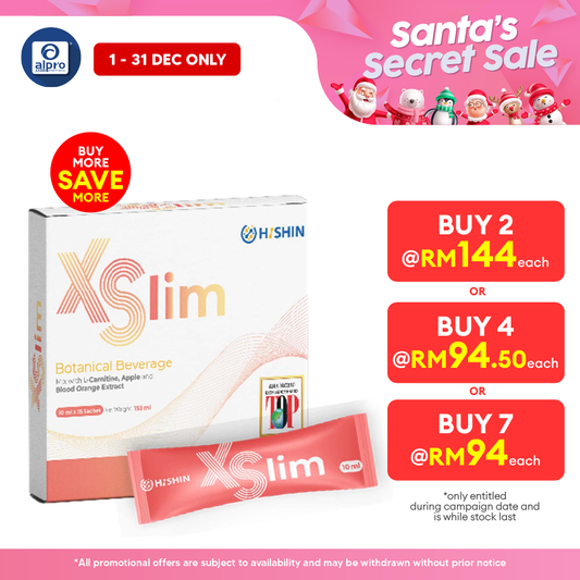 Hishin XSlim 瘦身王 10ml ×15s | Achieve Healthy Weight Loss HISHIN