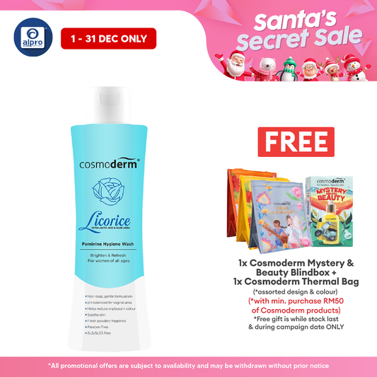 Cosmoderm Soothing Feminine Hygiene Wash 150ml Alpro Pharmacy