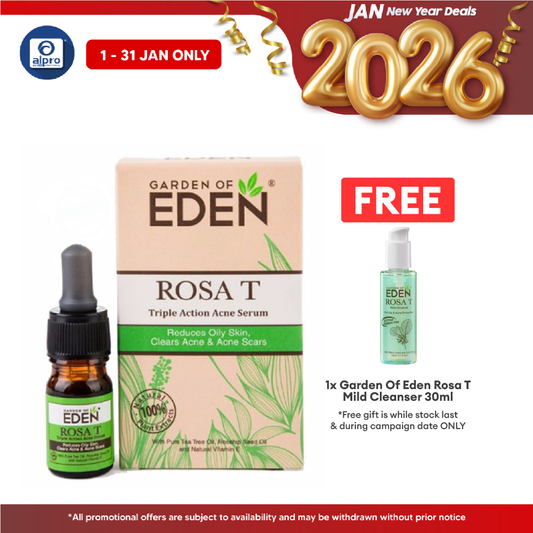 Garden Of Eden Rosa T Acne Serum 5ml | Helps Clear Acne Scar Garden Of Eden