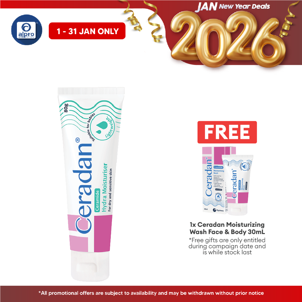 Ceradan Hydra Cream 80g | Hydrating Moisturizer Ceradan