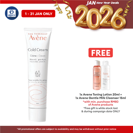 Avene Cold Cream 40ml | Soothes and Protect Dry Skin Alpro Pharmacy