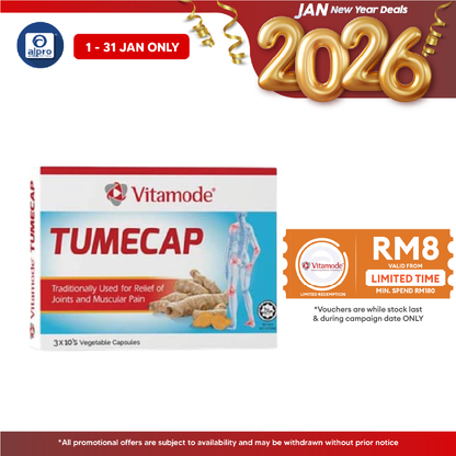 Vitamode Tumecap 30s | Relief of Joints and Muscular Pain Alpro Pharmacy