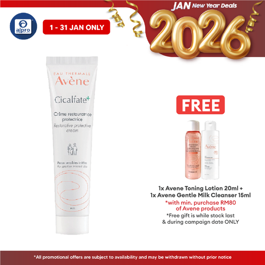 Avene Cicalfate+ Repairing Protective Cream 40ml | Immediately Soothes Skin Alpro Pharmacy