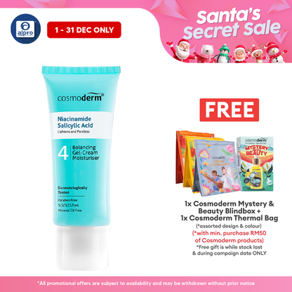 Cosmoderm Niacinamide Balancing Gel-Cream Moisturizer 50ml | Improve Texture & Tone Cosmoderm