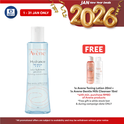 Avene Hydrance Pre-Serum Essence-In-Lotion 200ml | Protect the Skin Against Environmental Aggressions Avene