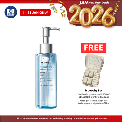 Skintific Panthenol Gentle Gel Cleanser 120mL | Deep Pore Cleansing & Refreshing Skintific