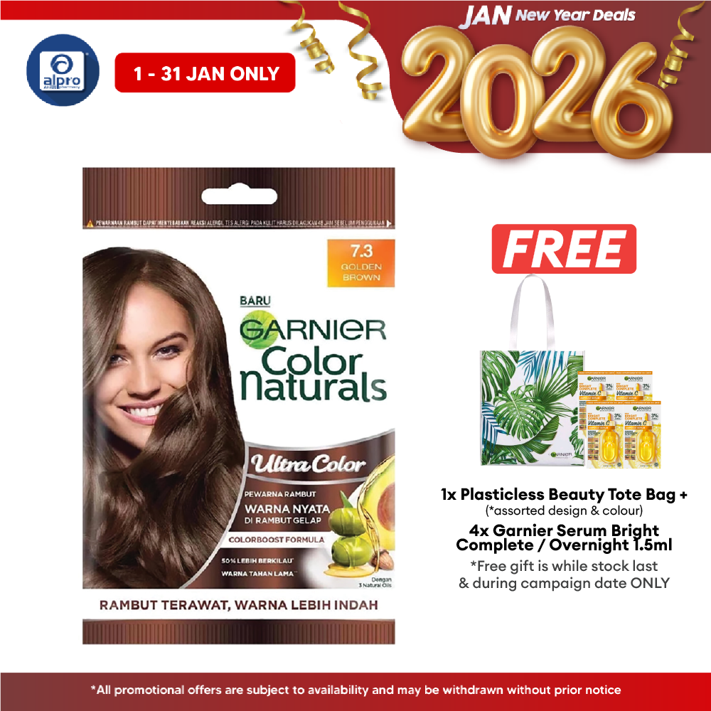 Garnier Color Naturals Express Cream 7.3 Golden Brown Alpro Pharmacy
