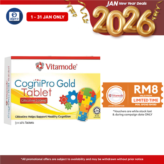 Vitamode Cognipro Gold 500mg 30s | Boost Brain Health Vitamode