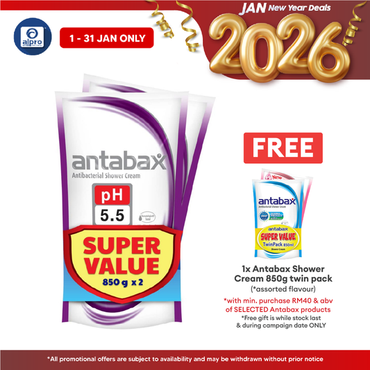 Antabax Shower Cream Sensitive + Sensitive 850g ×2s Antabax