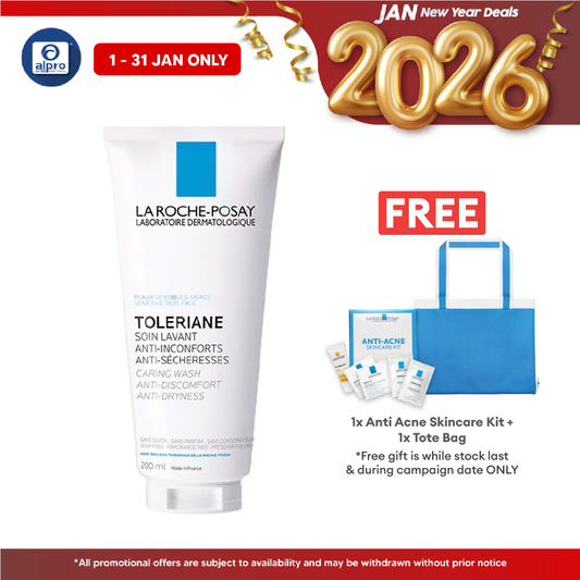 La Roche Posay Toleriane Caring Wash 200ml | Soothes Itching Sensations La Roche Posay