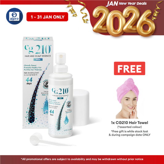 CG210 Hair and Scalp Essence Male 80ml | Improves Healthy Hair Alpro Pharmacy