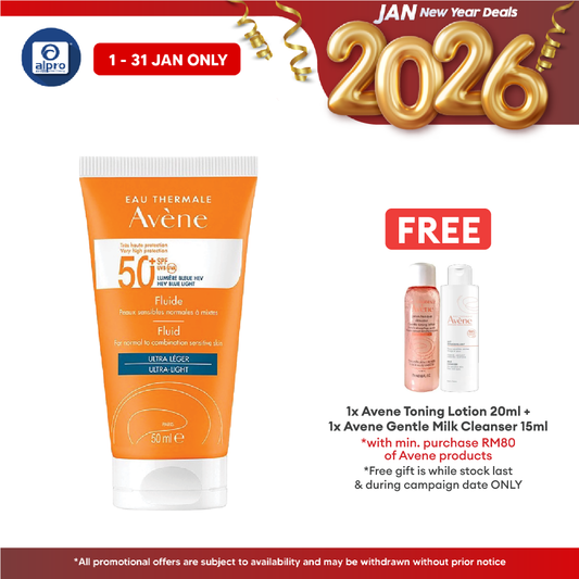 Avene Very High Protection Fluid SPF50+ 50ml | Protection to Sensitive Skin Avene