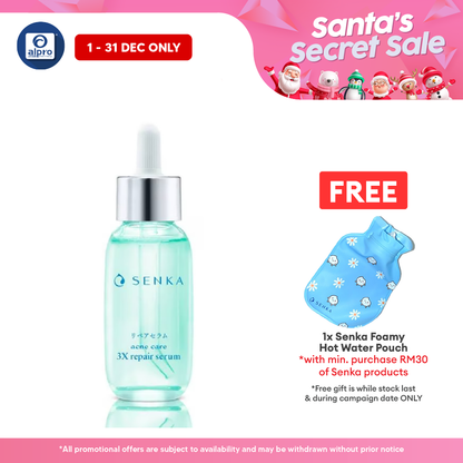 Senka Acne Care 3x Repair Serum 30ml | Reduce & Repair Acne Alpro Pharmacy