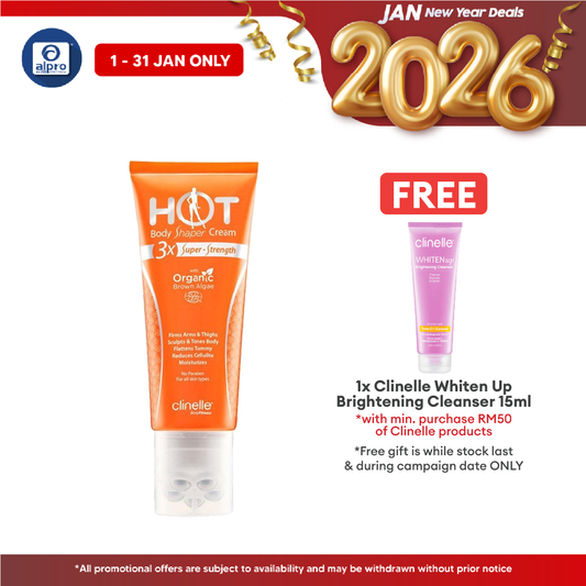 Clinelle Hot Shaper Cream 170ml Alpro Pharmacy