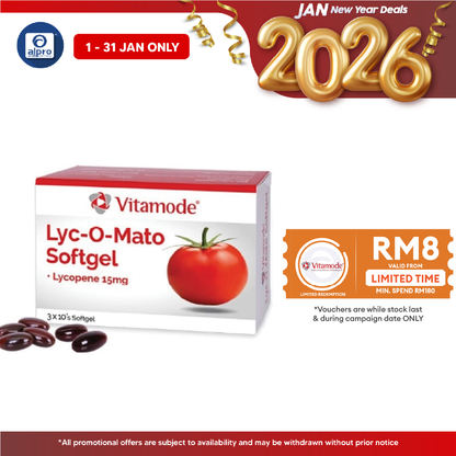 Vitamode Lycomato Softgel 30s| Supports Prostate Health Vitamode