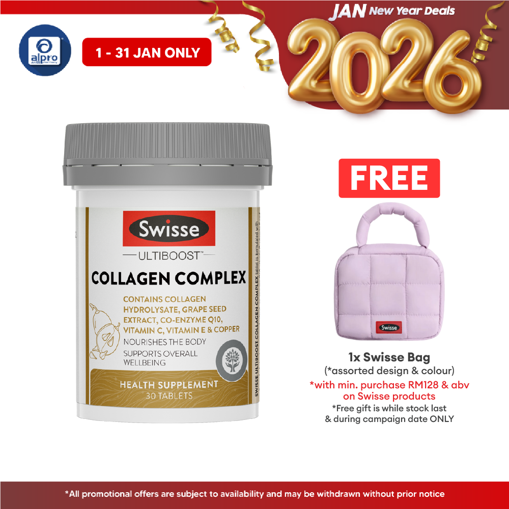 Swisse Ultiboost Collagen Complex 30s | Nourishes the Body Swisse