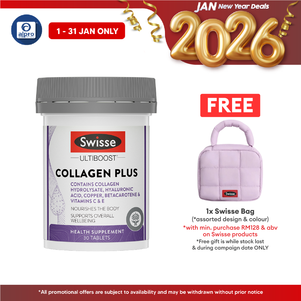 Swisse Ultiboost Collagen Plus 30s | Nourishes The Body Alpro Pharmacy
