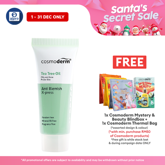Cosmoderm Tea Tree Oil Anti-Blemish X-Press 10 Ml Cosmoderm