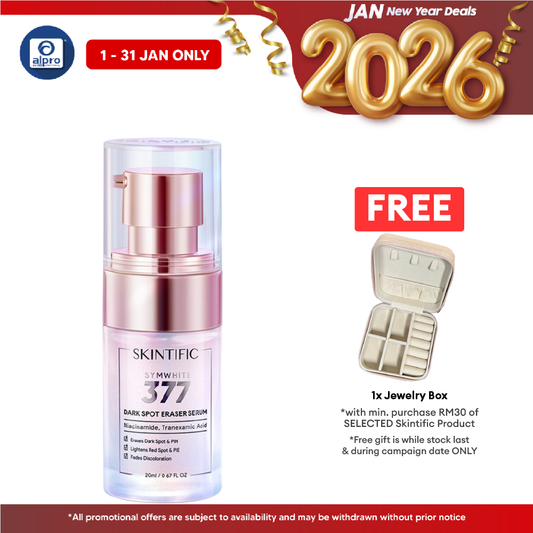 Skintific Symwhite 377 Dark Spot Serum 20ml | Niacinamide Brightening, Moisturizing & Reduce Redness Skintific
