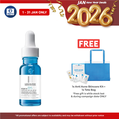 La Roche Posay Hyalu B5 Eye Serum 15ml | Plumps & Repairs Skin Barrier Alpro Pharmacy