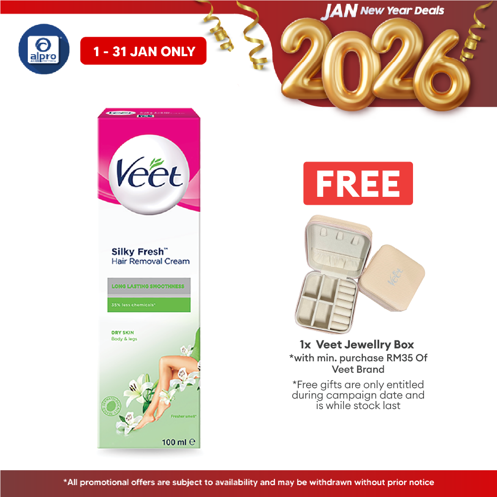 Veet Dry Skin Cream 100ml Alpro Pharmacy