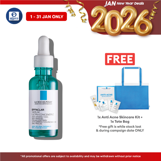 La Roche Posay Effaclar Ultra Concentrated Serum 3ml | Reduce Aging Sign Alpro Pharmacy