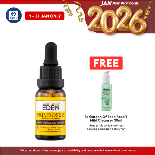 Garden Of Eden Primrose E Serum 5ml Garden Of Eden