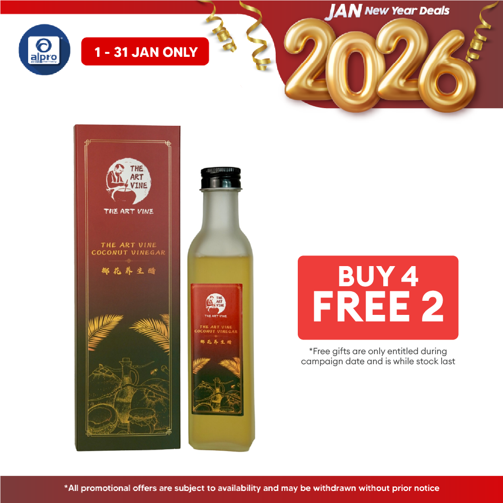 THE ART VINE Coconut Vinegar (Bottle) 250g | Pure Natural The Art Vine