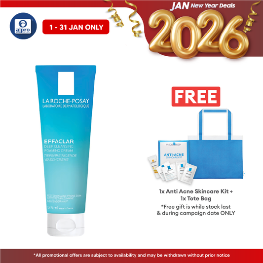 La Roche Posay Effaclar Foaming Crème 125ml | Deep Cleansing Foam La Roche Posay