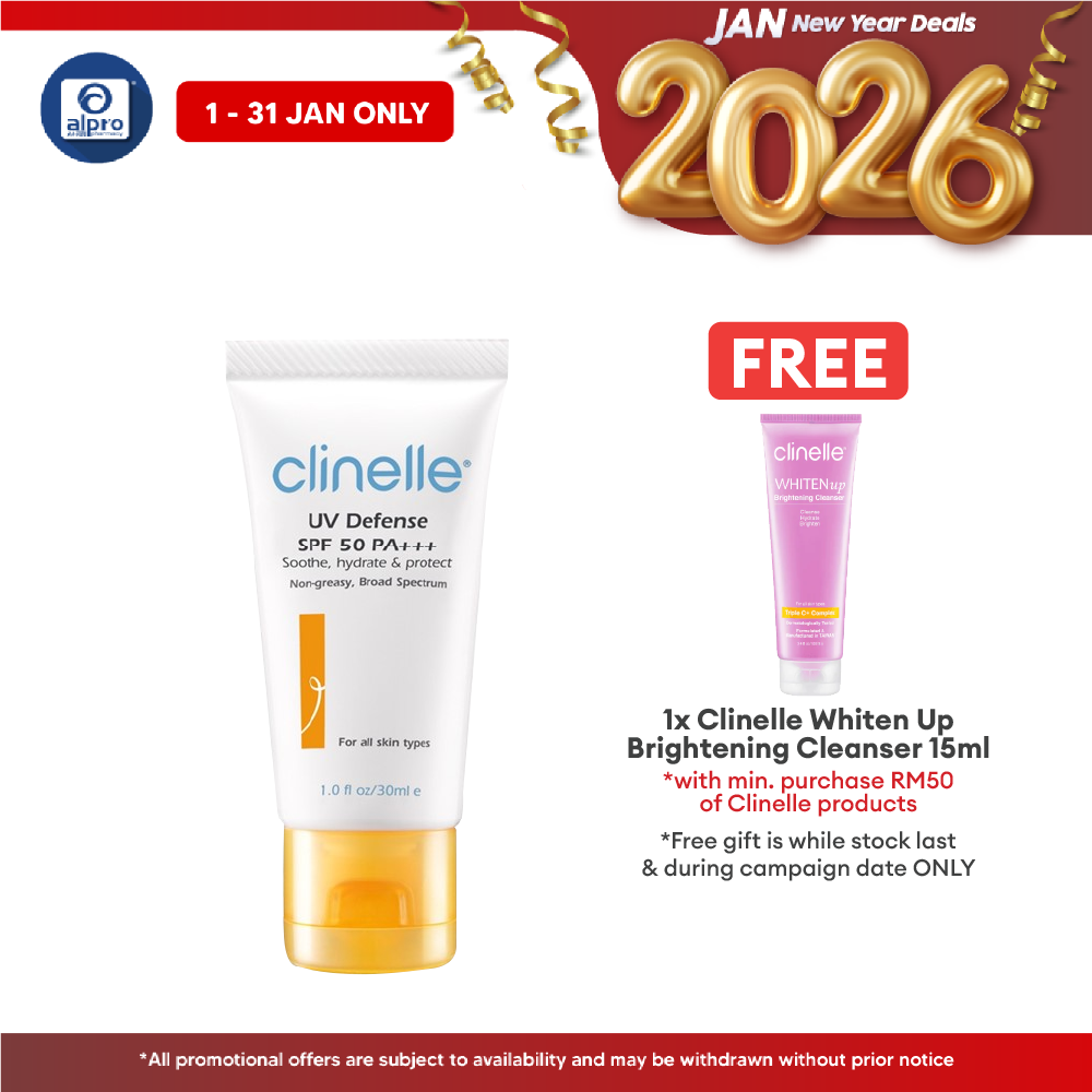 Clinelle Uv Defense Spf50 30ml Alpro Pharmacy