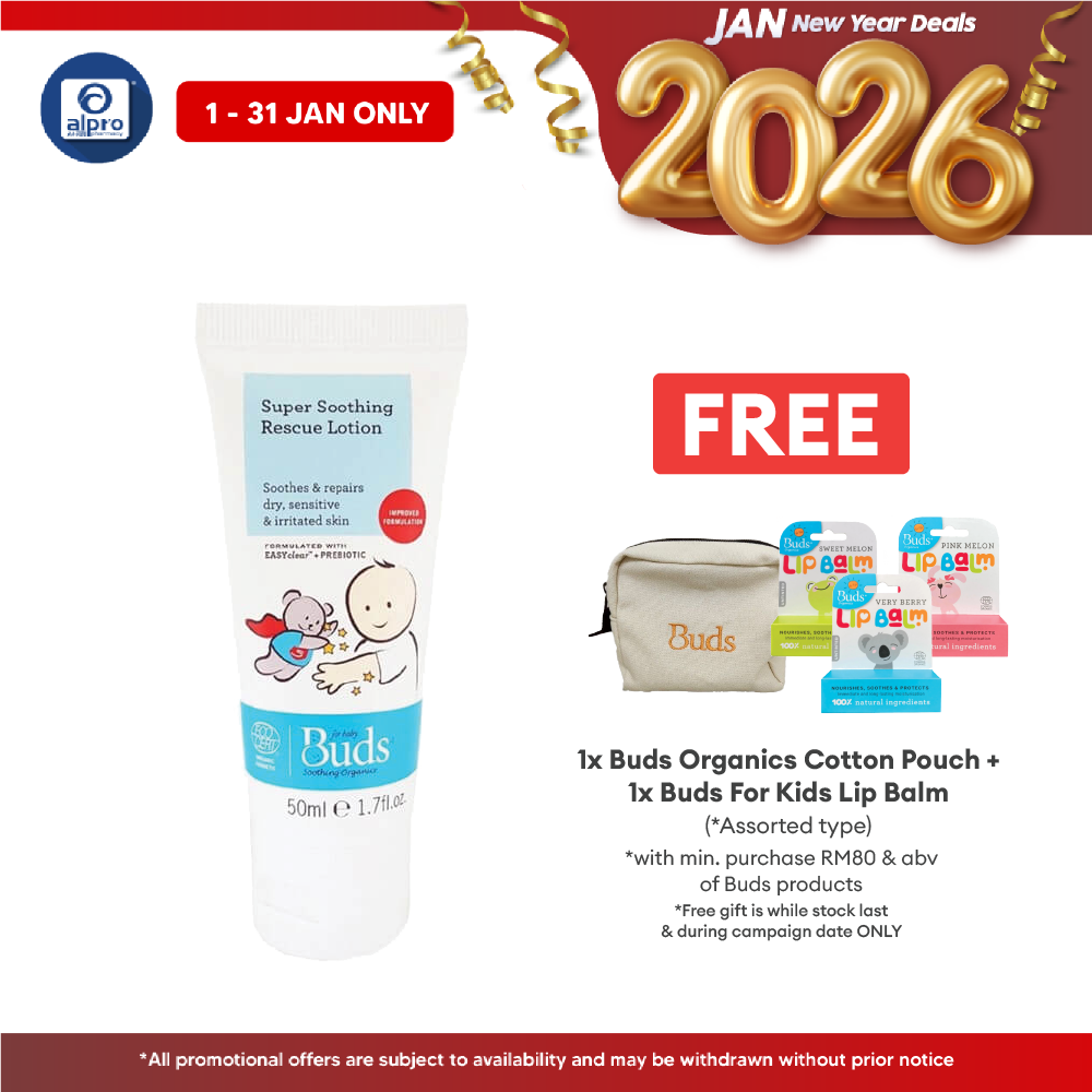 Buds Super Soothing Rescue Lotion 50ml | Treats Irritated Skin Buds