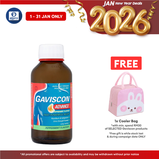 Gaviscon Advance Powerful Relief Peppermint 150ml | Relief Heartburn and Indigestion Gaviscon