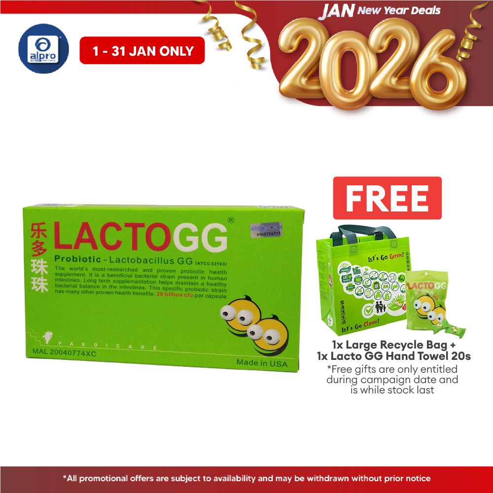 Lacto GG Probiotics 30s | Gut Health Probiocare