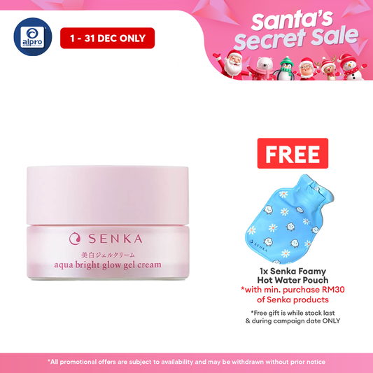 Senka Aqua Bright Glow Gel Cream Senka