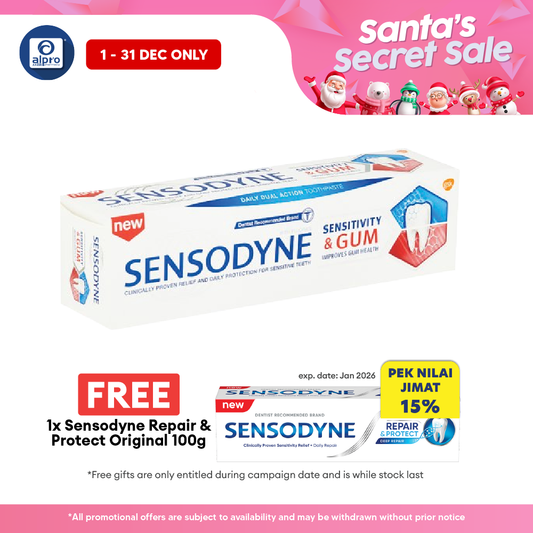 Sensodyne Sensitivity & Gum 100g | Improve Gum Health