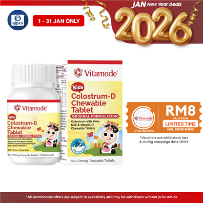 Vitamode Kids Colostrum-D 60s | Strengthening Kids Immune System Alpro Pharmacy