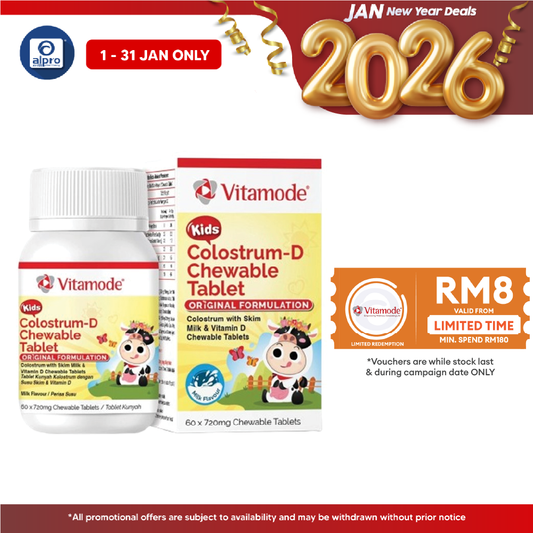 Vitamode Kids Colostrum-D 60s | Strengthening Kids Immune System Alpro Pharmacy